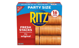 30% off RITZ Fresh Stacks Original Crackers, Party Size, 23.7 oz (16 Stacks) & More at Amazon