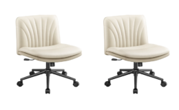 Armless Office Desk/Vanity Chair with Wheels just $49.99 (Reg. $299.99) at Walmart