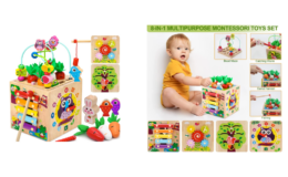 50% off RESUMPLAN Wooden Montessori Toys {Amazon}