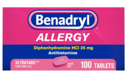 55% off + Extra 25% Off Benadryl Ultratabs Antihistamine Allergy Relief Medicine 100 Ct {Amazon}