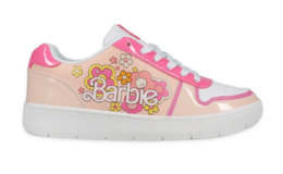 Women's Barbie by Mattel Pink Casual Court Sneaker $11.76 (Reg. $25)