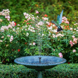 50% off Solar Bird Bath Fountain Pump on Amazon | Lots of Reviews and Under $7!