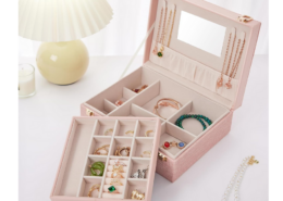 50% off Portable Jewelry Box | Perfect Size for Girls!