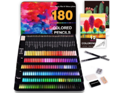 61% off 180 Colored Pencils + more on Amazon | 180 piece Set!