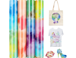 40% off Tie Dye Heat Transfer Vinyl on Amazon | Highly Rated & Cheap