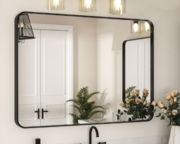 50% off Beautiful 30x40 Bathroom Mirror on Amazon | Modern & Sleek!