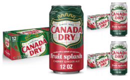 Canada Dry Fruit Splash Soda 12 packs 3/$12 at Target {Ibotta}