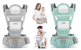 Extra 60% off Baby Carrier with Hip Seat on Amazon | Great Idea!