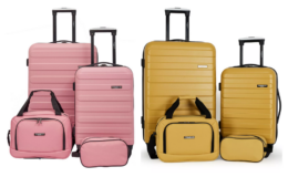 Travelers Club Austin 4 Piece Hardside Luggage Set Only $127.49 at Macy's! (reg. $299.99)