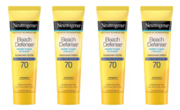 FREE Neutrogena Beach Defense Sunscreen Lotion at Target!
