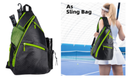 60% off Adjustable Pickleball Backpack on Amazon | Highly Rated!