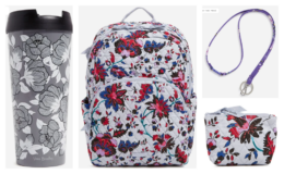 Vera Bradley Outlet - Up to 90% off + Extra 20% off  | Outlet Sporty Compact Backpack just $30 (reg. $125)