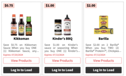 Over $300 in New ShopRite eCoupons -Save on Kikkoman, Kinder's, Barilla & More