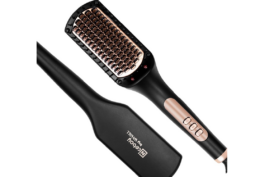 75% off Hair Straightener Brush on Amazon | Popular on Tik Tok!