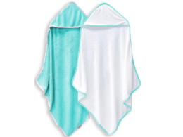 50% off 2 pack Baby Hooded Bath Towels on Amazon | We Loved These!