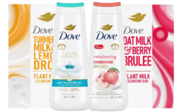 Pay $8.18 for $29.36 in Dove Beauty Plant Based Bar Soap & Body Wash at Target {Ibotta}