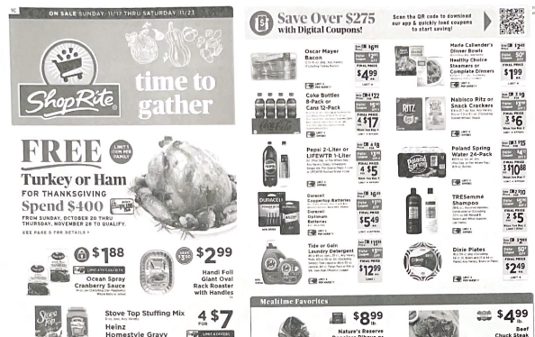 ShopRite Preview Ad for the week of 11/17/24 | Living Rich With Coupons®