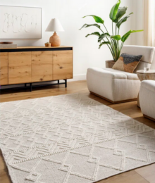 Moroccan Flatweave Area Rug Starting at $59.99 at WayFair | Reviews are SO Good!