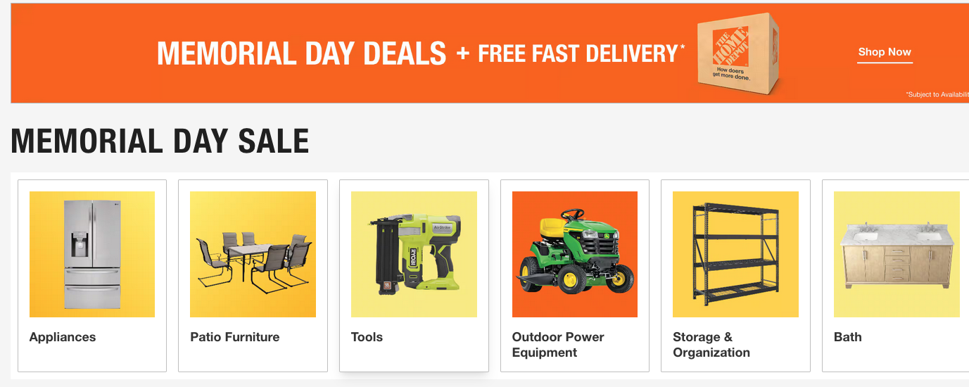 Home Depot Memorial Day Sale is LIVE! | Living Rich With Coupons®