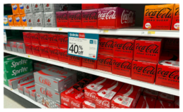 Soda 12 packs 40% off 3 with Target Circle | as low as $4.28 each