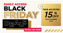 Kohl's Early Black Friday 3 Day Sale ! | Extra 15% off + Free Shipping!