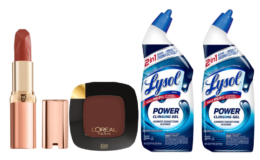 CVS Pickup Order | Pay $2.91 for $25.56 worth of L'Oreal Cosmetics & Lysol products! Just Use Your Phone