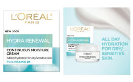 Up to 6 L'Oreal Paris Hydra-Renewal Moisturizer only $2.42 at Walmart (reg. $6.42) | Just Use Your Phone {Ibotta}