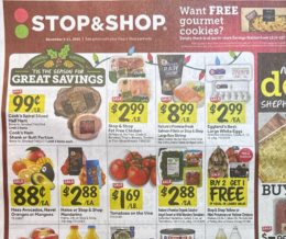 Stop & Shop Preview Ad for 12/5 Is Here!