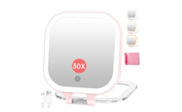 50% Off Travel Makeup Mirror with Lights | Under $10