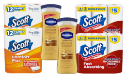 New $5/$25 Dollar General Coupon | Pay $12 for $29 worth of Scott & Vaseline | Just Use Your Phone {01/17 ONLY}
