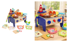 41% Off Bluey 8th Wonder Wooden Salad & BBQ Grill Toy Set at Amazon