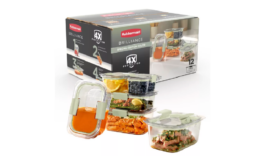 At Target Save 50% on Rubbermaid Brilliance 12pc Food Storage Container Set just $19.99