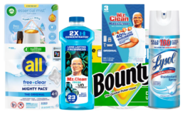 Household Deal! Pay $30 (or less!) for $52 in Lysol, Air Wick, Bounty & more at Target | Just Use Your Phone