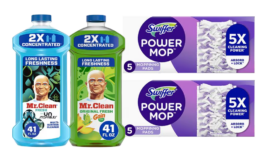 Pickup Deal! Pay $7 for $44 in Swiffer & Mr Clean at Walgreens | Just Use Your Phone