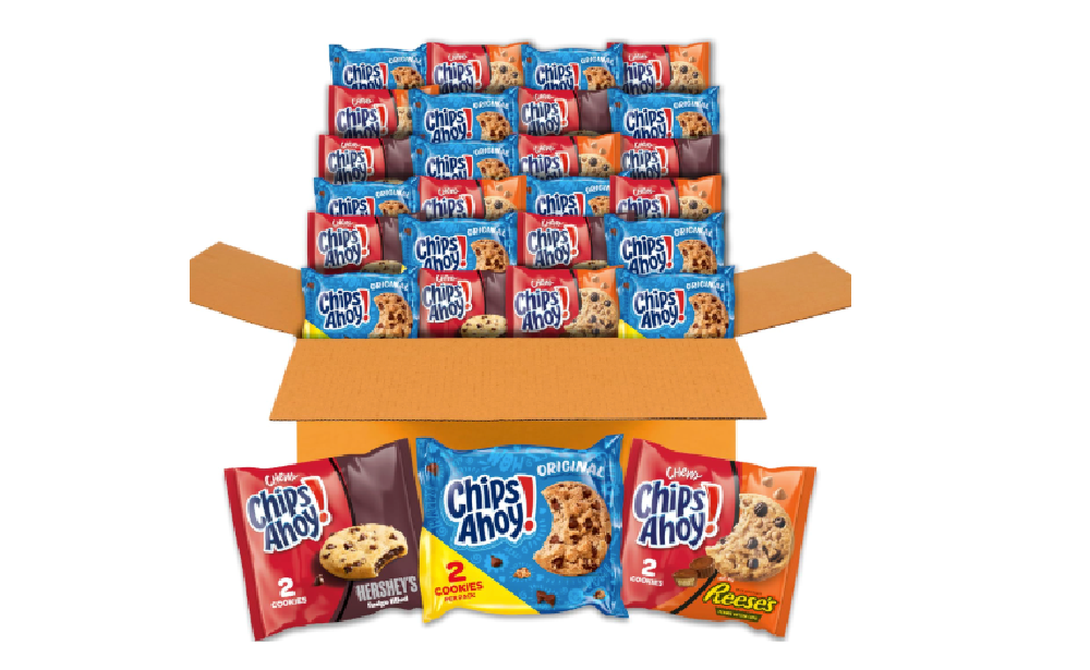 Super Price! CHIPS AHOY! Cookies Variety Pack 50 Snack Packs {Amazon ...