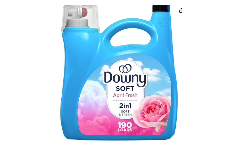WOW! Downy Liquid Fabric Softener 190 Loads for $8 Each on Amazon