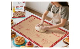 50% Off Silicone Baking Mat with Recipes at Amazon | Under $8