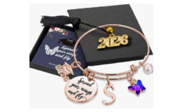 73% Off Graduation Initial Bracelet {Amazon} | Under $8