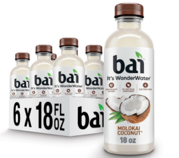 Bai Coconut Water 6 pack on Amazon | Under $1.00 each!