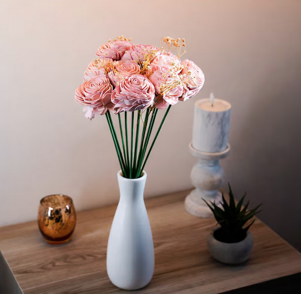 Viral Wooden Pink Flowers are Back at Lowes! | Living Rich With Coupons®