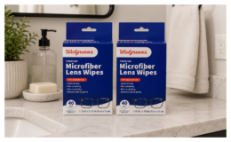 Walgreens Premium Microfiber Lens Wipes as low as $0.49 each at Walgreens! (reg. $3.99 each) Just Use Your Phone