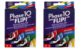 Phase 10 Flip Card Game just $1.38 (Reg. $5.79) at Target! | Great for Rainy Days!