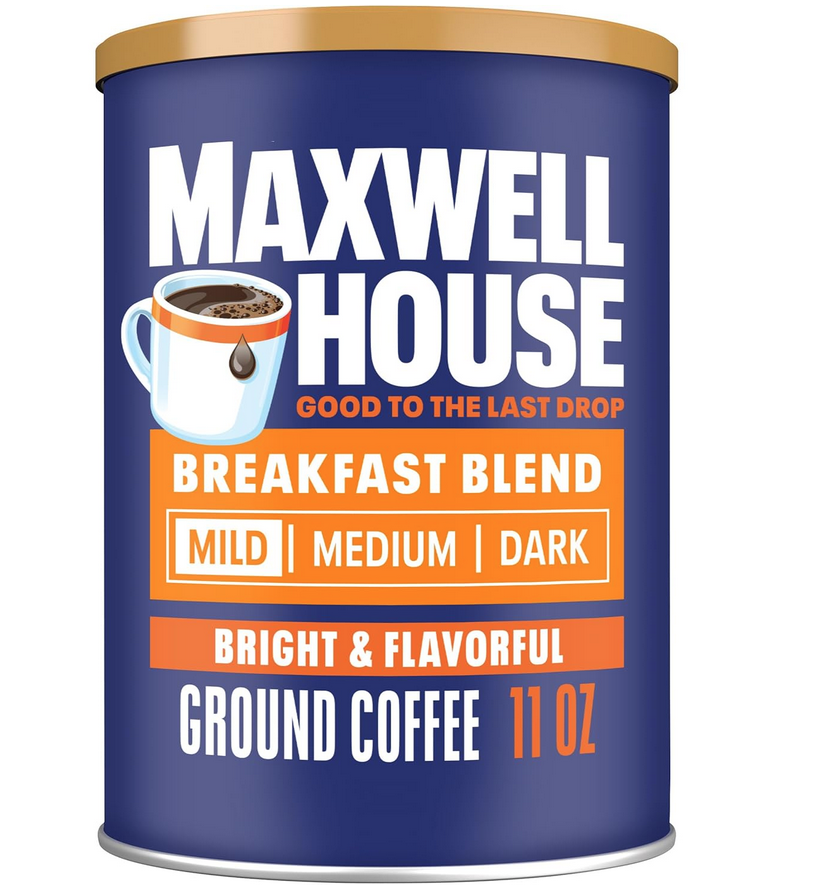 Great price! Maxwell House Ground Coffee $5.XX on Amazon!