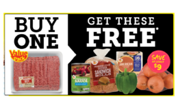 Sloppy Joe Meal Deal at Stop & Shop | Buy Ground Beef, get $9.67 in Ingredients FREE!