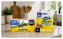 Pay $5 for $16 in Bounty & Charmin Essentials at Walgreens! Just Use Your Phone