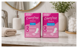Carefree Panty Liners 42-54ct as low as $1.94 each at CVS (reg. $4.59)
