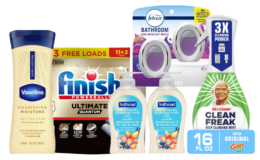 New $5/$25 Dollar General Coupon | Pay $9.50 for $26.50 in Finish, Vaseline & more | Just Use Your Phone {08/22 ONLY}