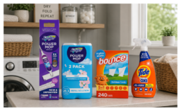 Household Deal! Pay $20 for $55 in Swiffer, Bounce & Tide at Target | Just Use Your Phone