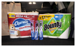 Walgreens Shopping Trip! Get $48 worth of Charmin, Bounty & Oral-B for $8 | Just Use Your Phone