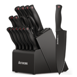 Walmart Deals | Astercook 15-Piece Kitchen Knife Set $33.97 (reg. $199.99)